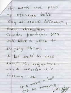 Take Lots of Pictures--Bells Letter pg 2 4-1996